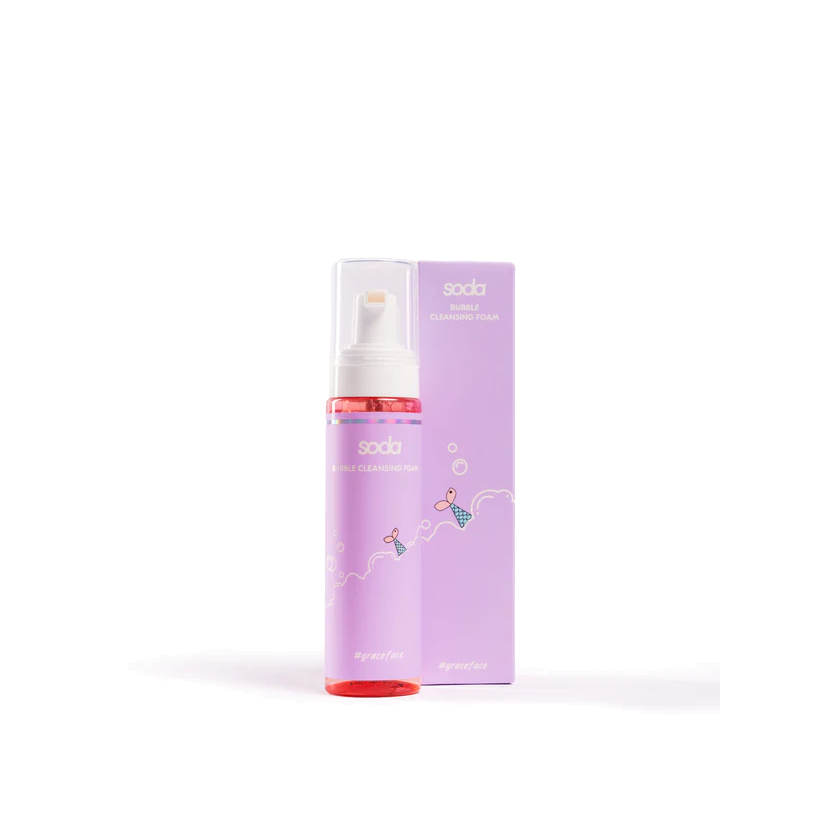 Пенка для умывания Bubble Cleansing Foam #graceface купить в VISAGEHALL