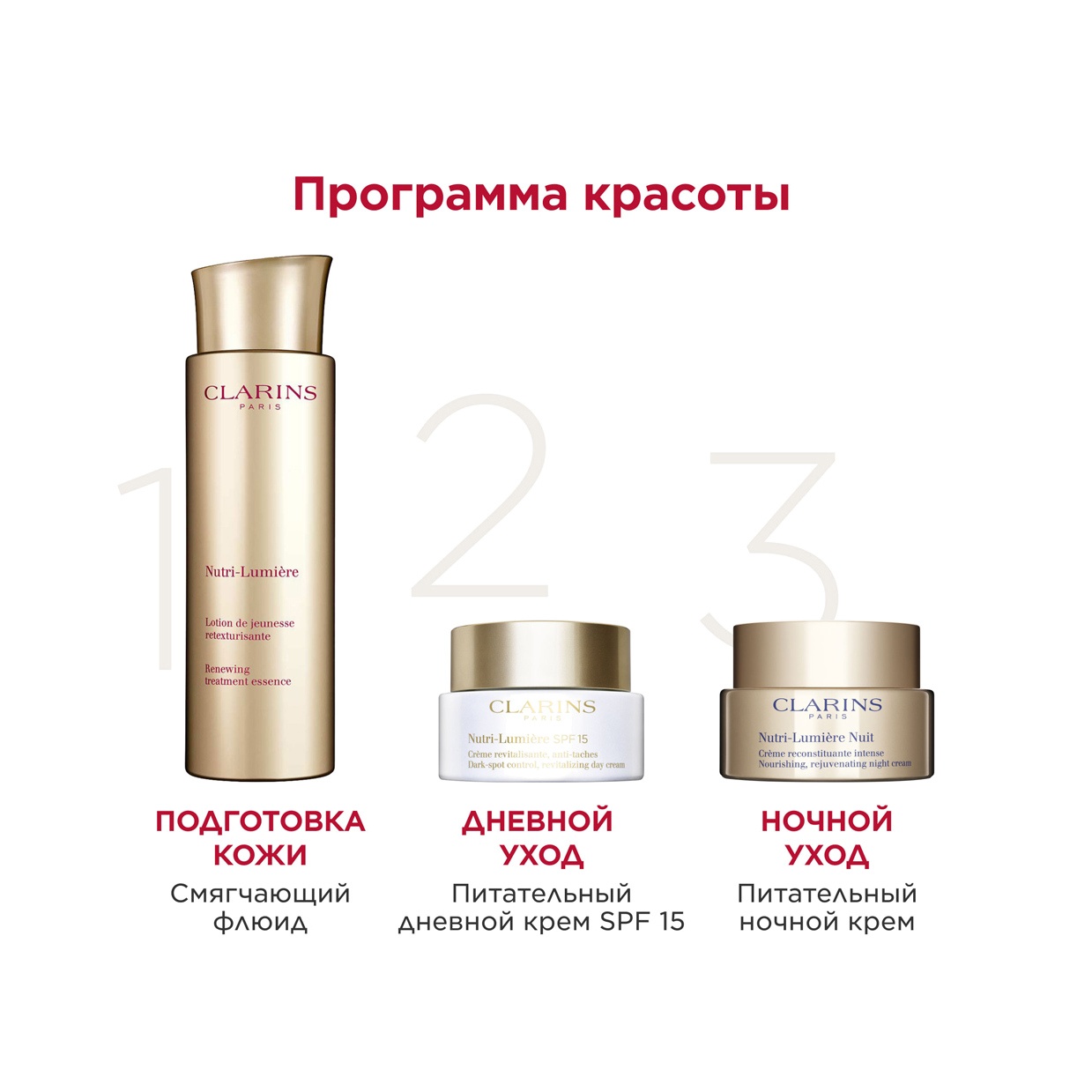 Флюид питательный антивозрастной Nutri-Lumiere  купить в VISAGEHALL