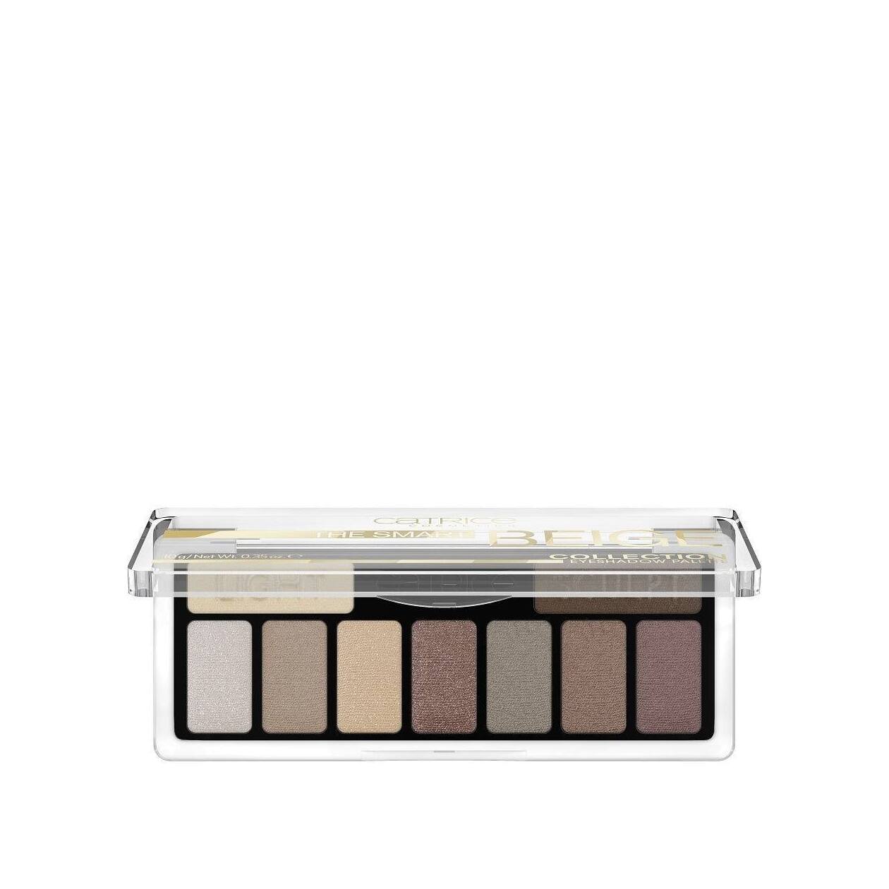 Тени для век The Smart Beige Collection Eyeshadow Palette 9 в 1 Nude But Not Naked купить в VISAGEHALL