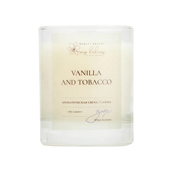 Свеча ароматическая Vanilla and Tobacco