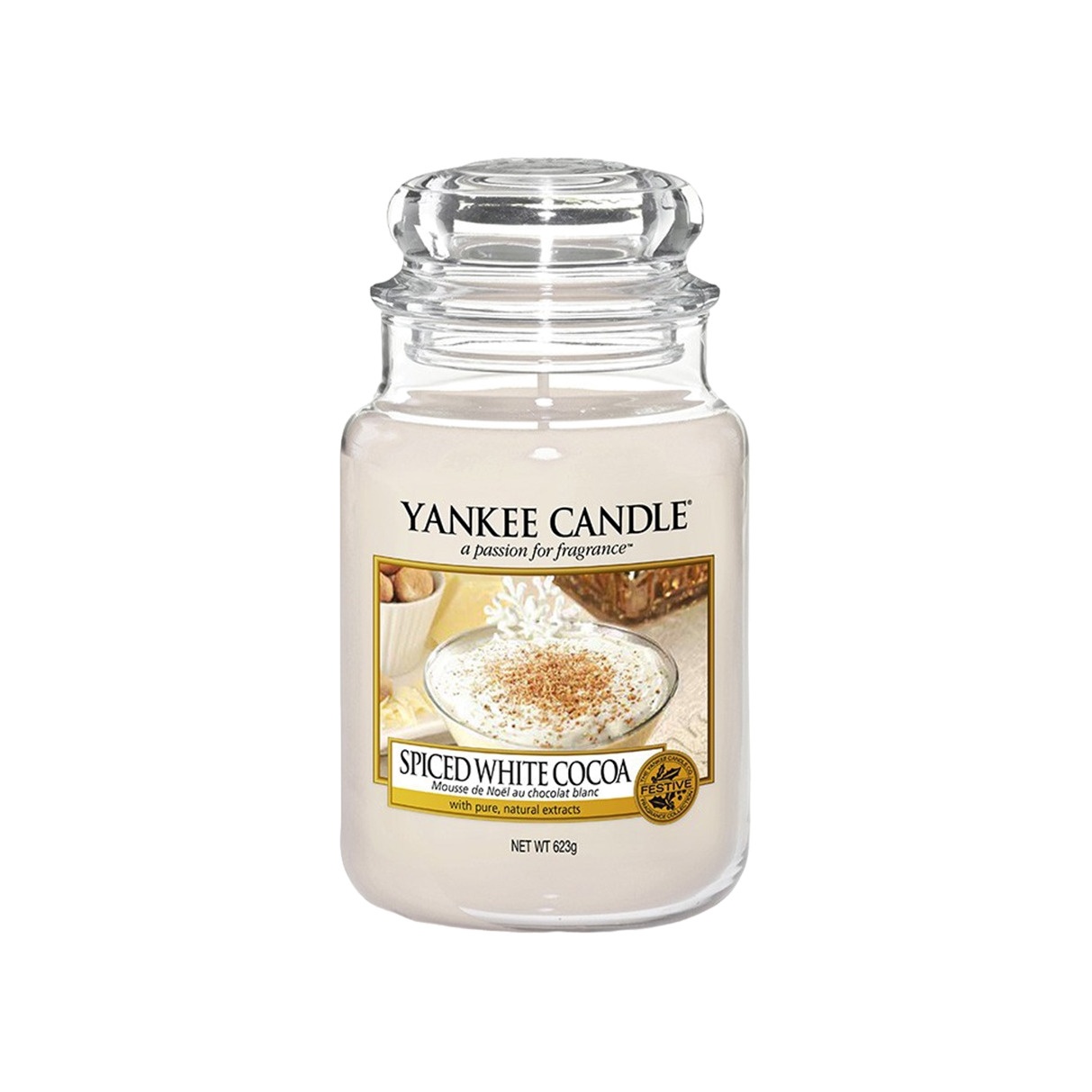 Свеча ароматическая Белое Какао со Специями Spiced Cocoa 411г купить в VISAGEHALL