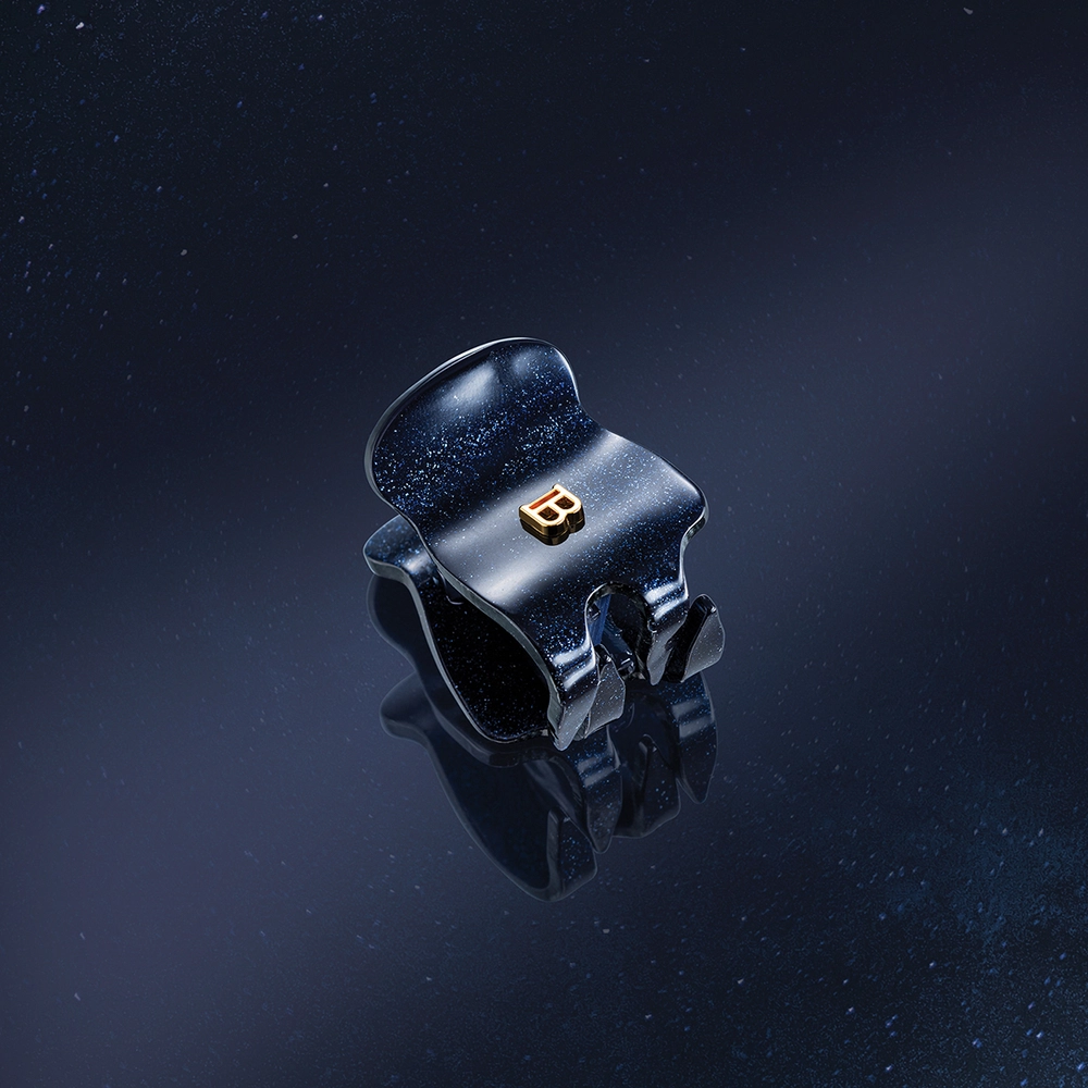 Заколка-краб Космический сапфир XS Limited Edition купить в VISAGEHALL