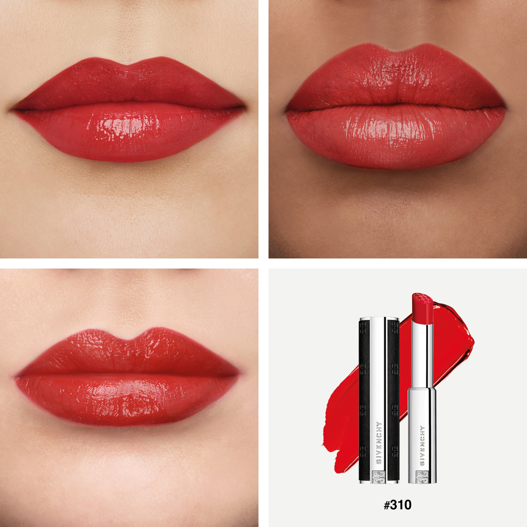 Помада для губ увлажняющая сияющая Le Rouge Interdit Satin