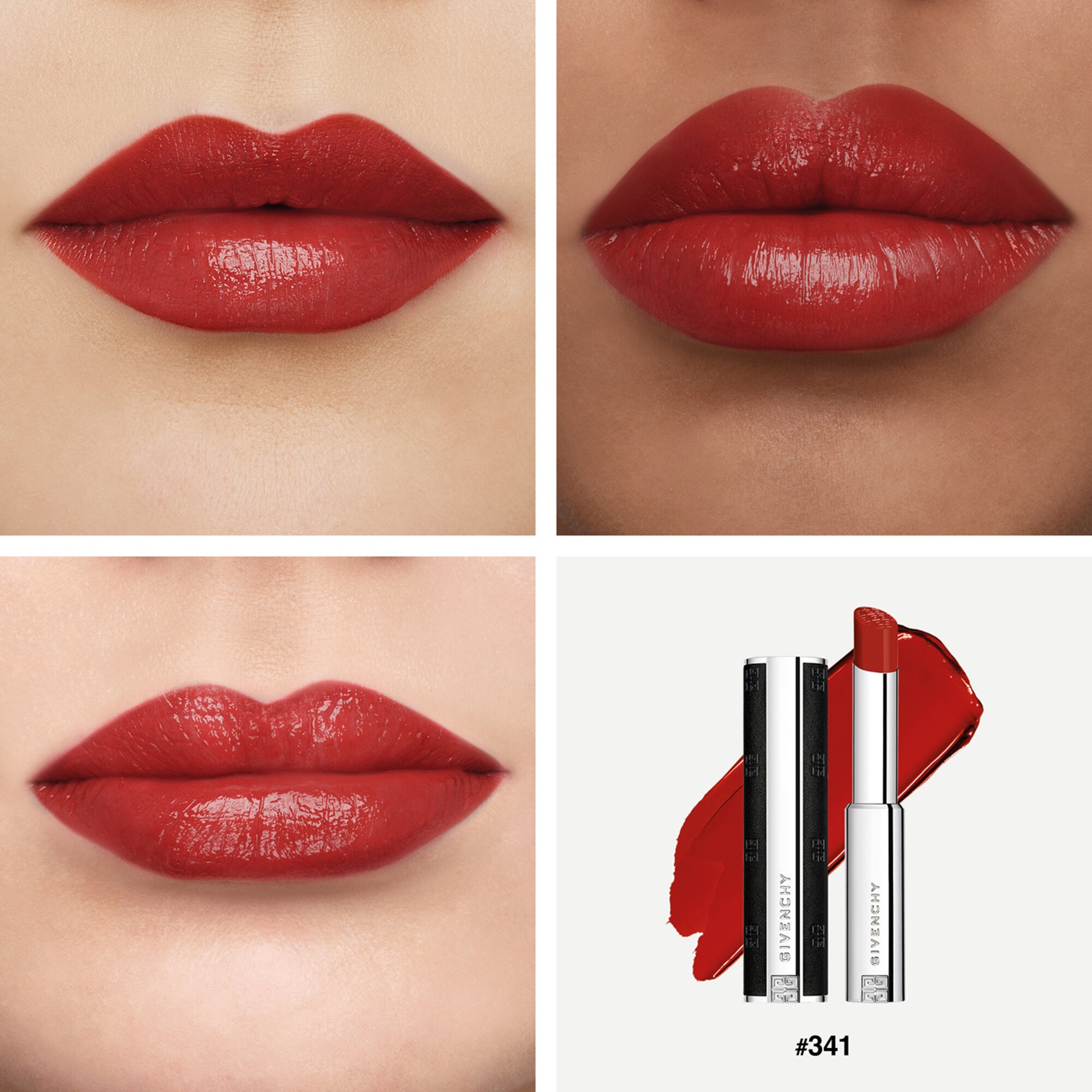 Помада для губ увлажняющая сияющая Le Rouge Interdit Satin