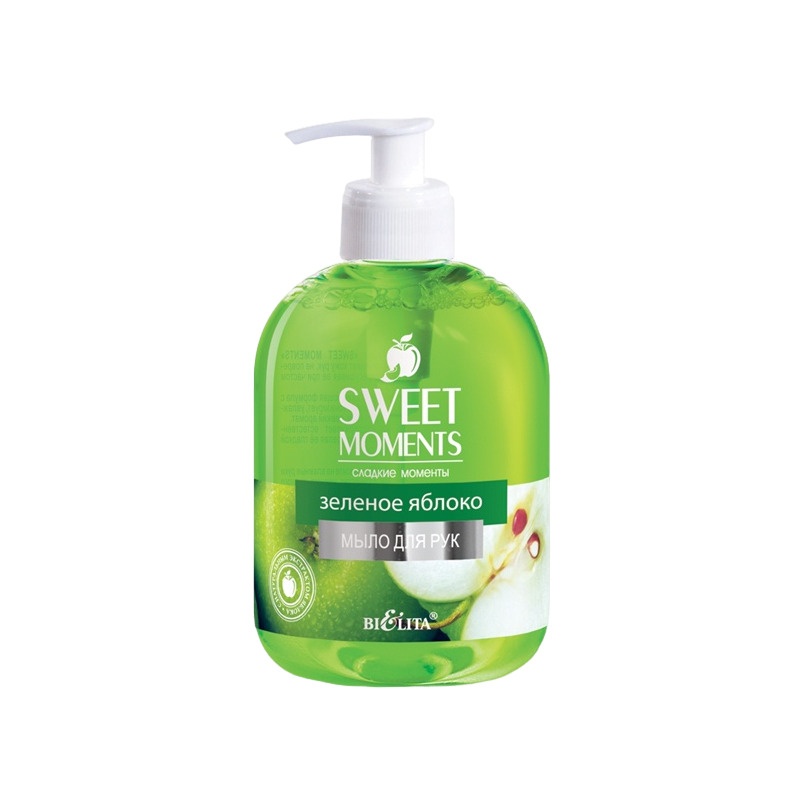 Мыло для рук Зеленое яблоко Sweet moments