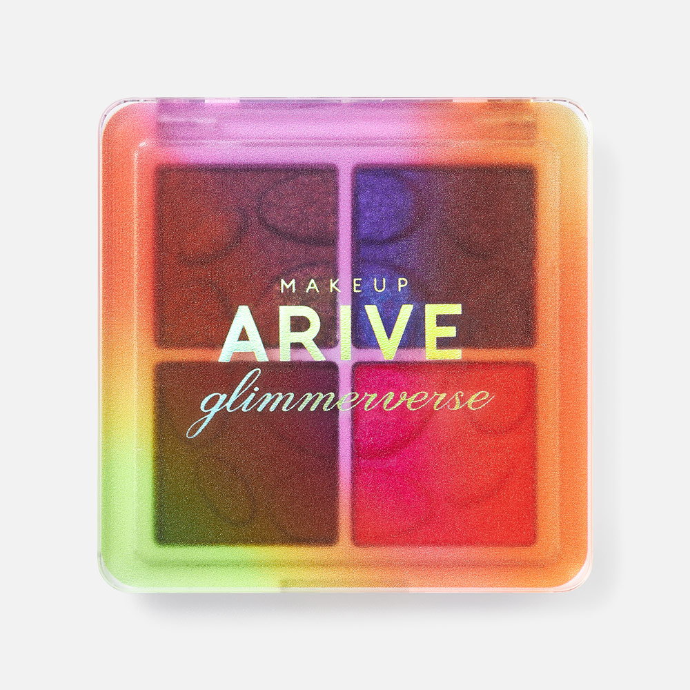 Палетка теней Glimmerverse Invented Ethos Multichrome Eyeshadow Quad
