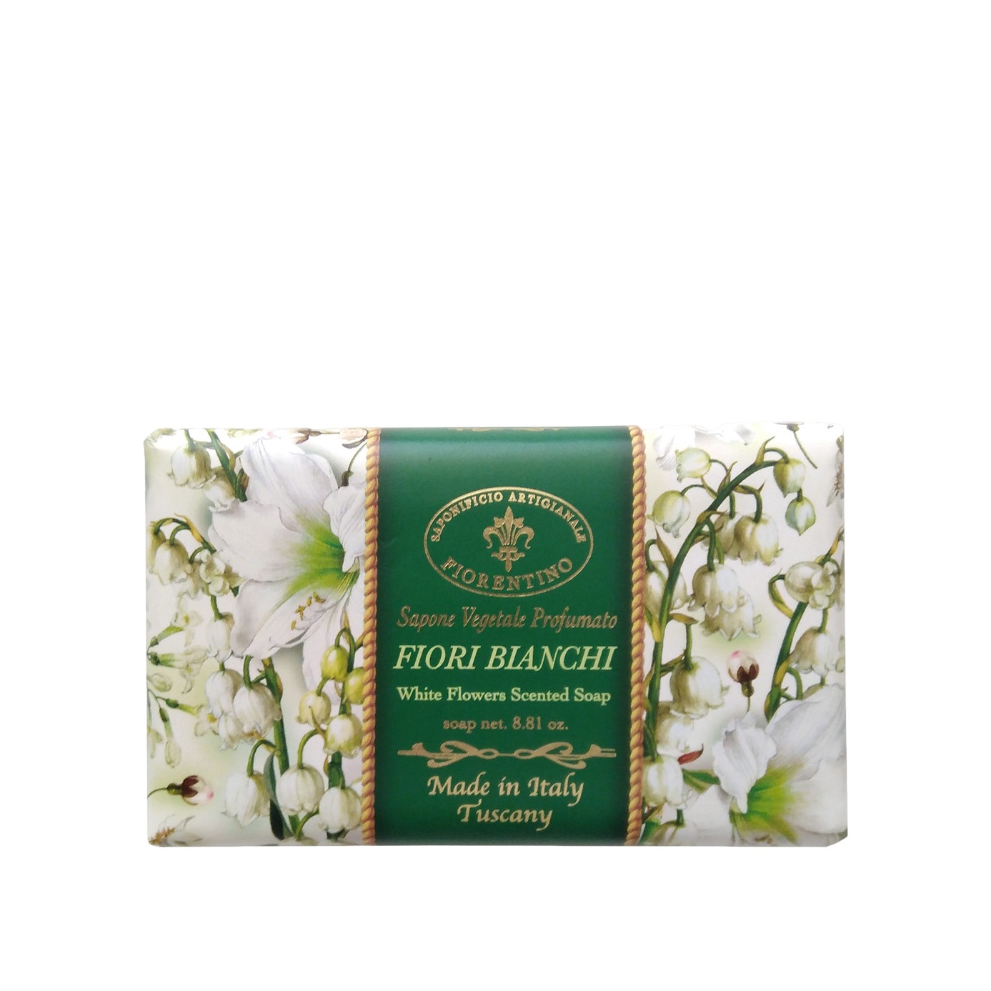 Мыло парфюмированное Белые цветы Fiori Bianchi купить в VISAGEHALL