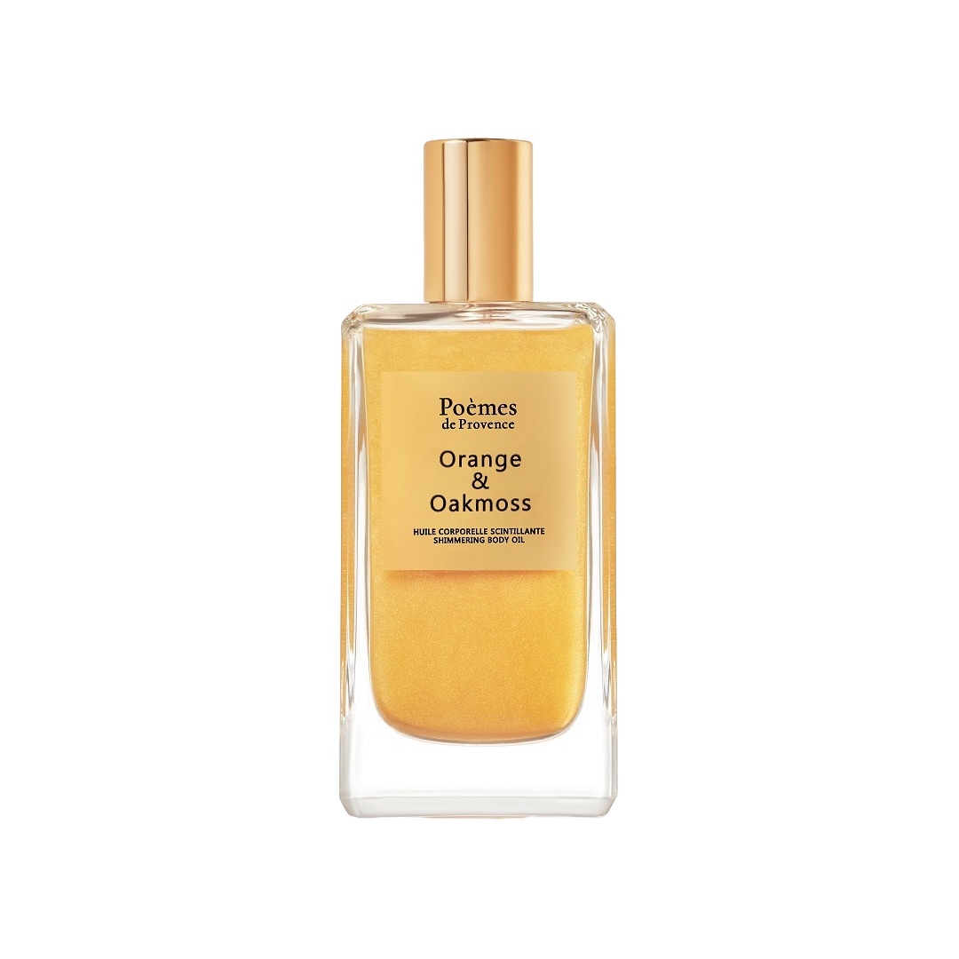 Масло мерцающее Shimmering body oil Orange & Oakmoss купить в VISAGEHALL
