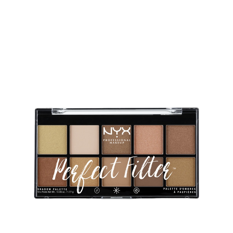 Палетка теней Perfect Filter Shadow Palette Golden Hour