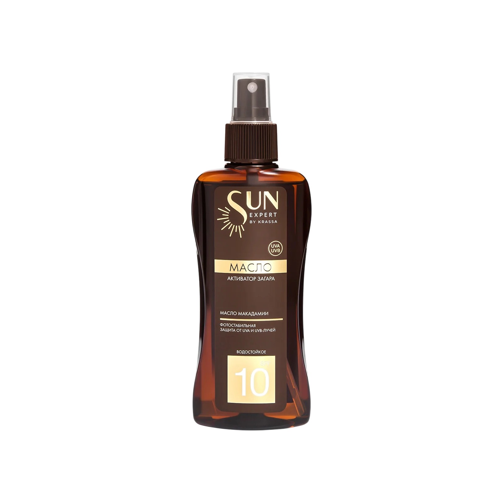 Масло-активатор загара SPF10 Sun Expert купить в VISAGEHALL