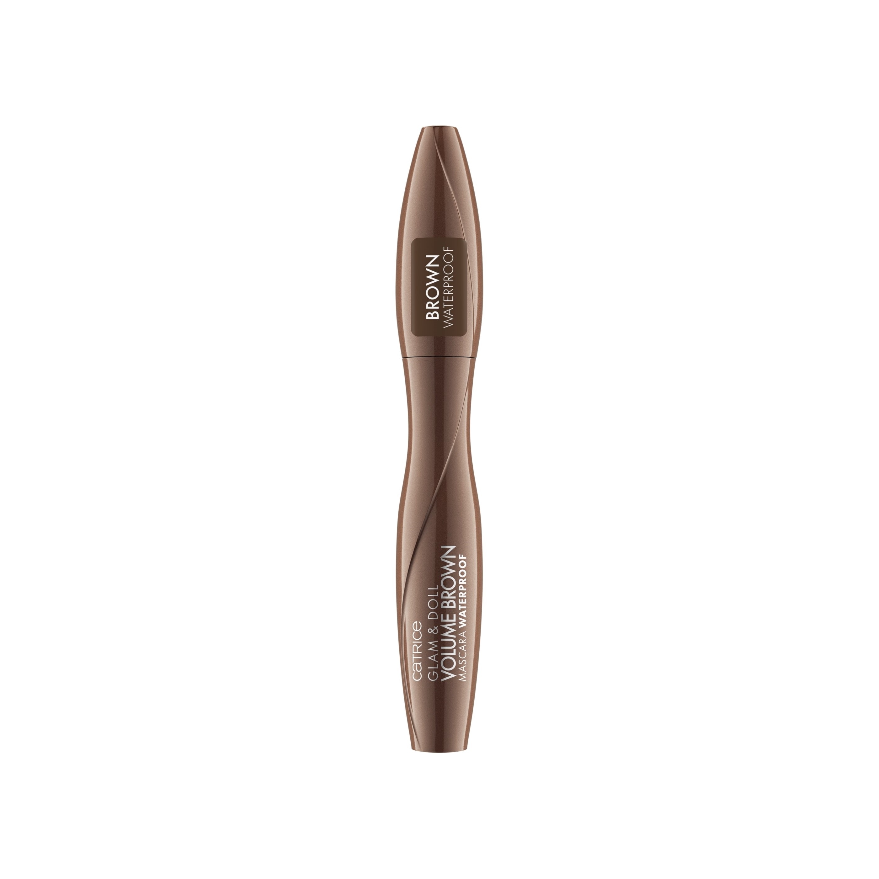 Тушь коричневая водостойкая Glam & Doll Volume Mascara Waterproof купить в VISAGEHALL