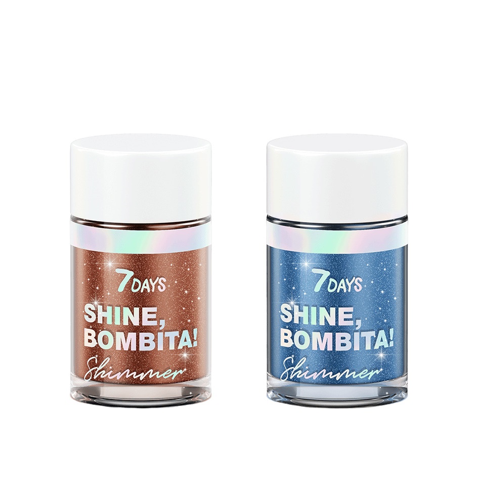 Набор шиммеров для глаз и лица Shine, Bombita! купить в VISAGEHALL