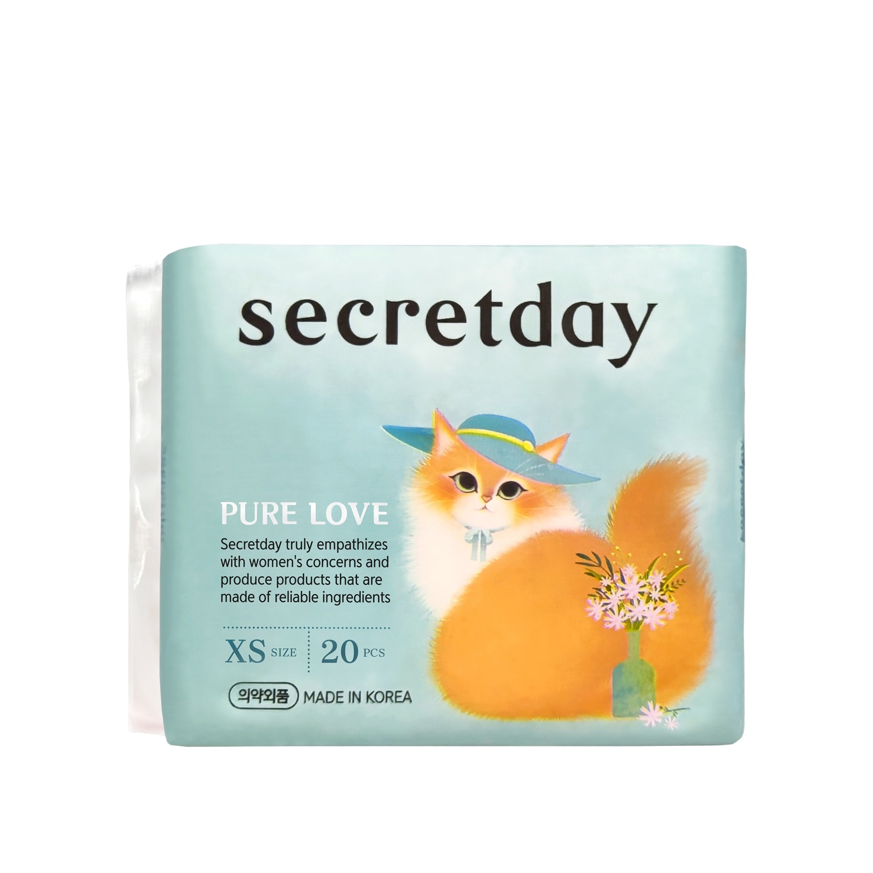 Прокладки ежедневные хлопковые Pure Love купить в VISAGEHALL