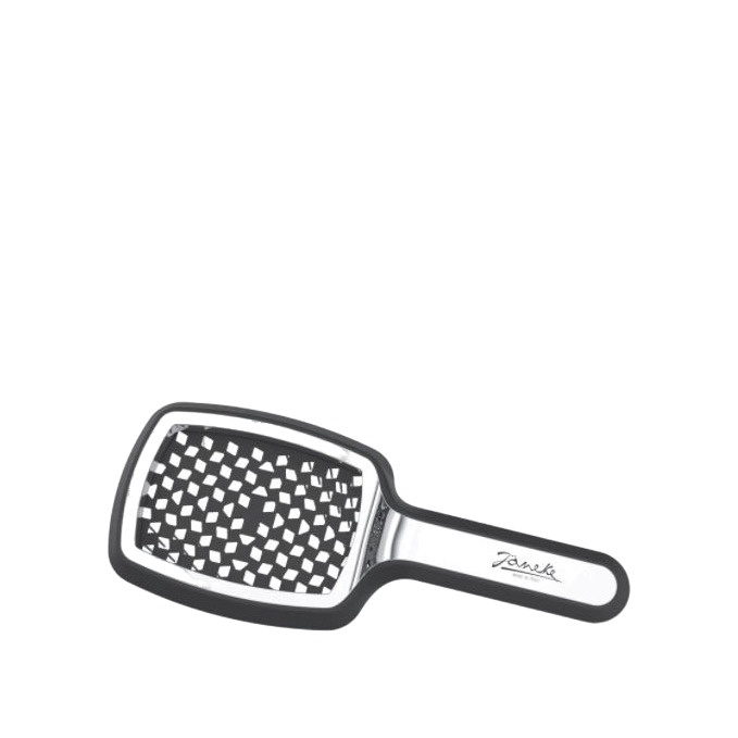 Щетка для волос пластиковая черно-белая Superbrush