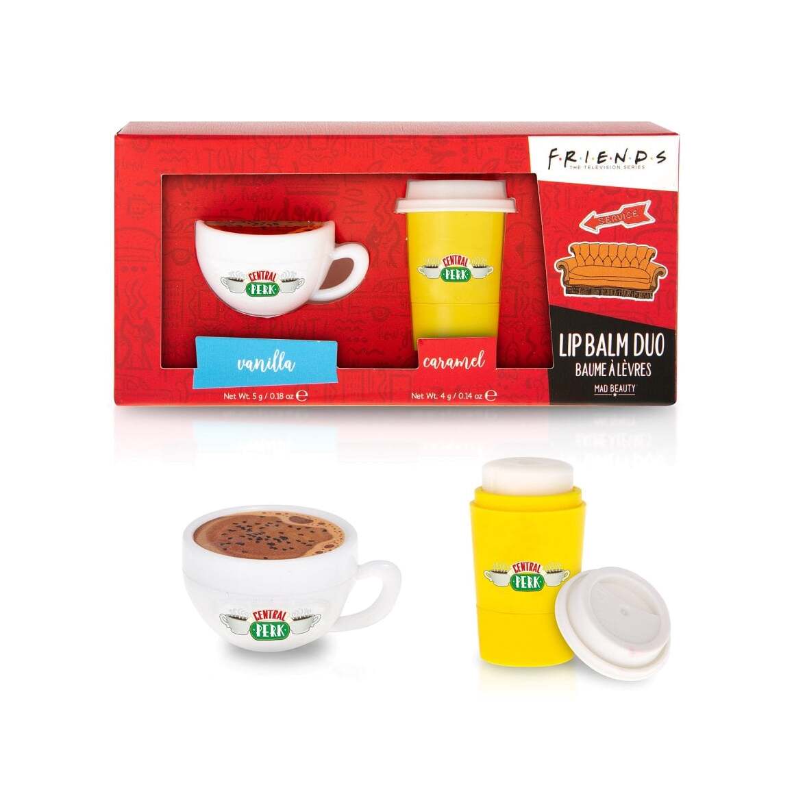 Бальзамы для губ увлажняющие Coffee Friends купить в VISAGEHALL
