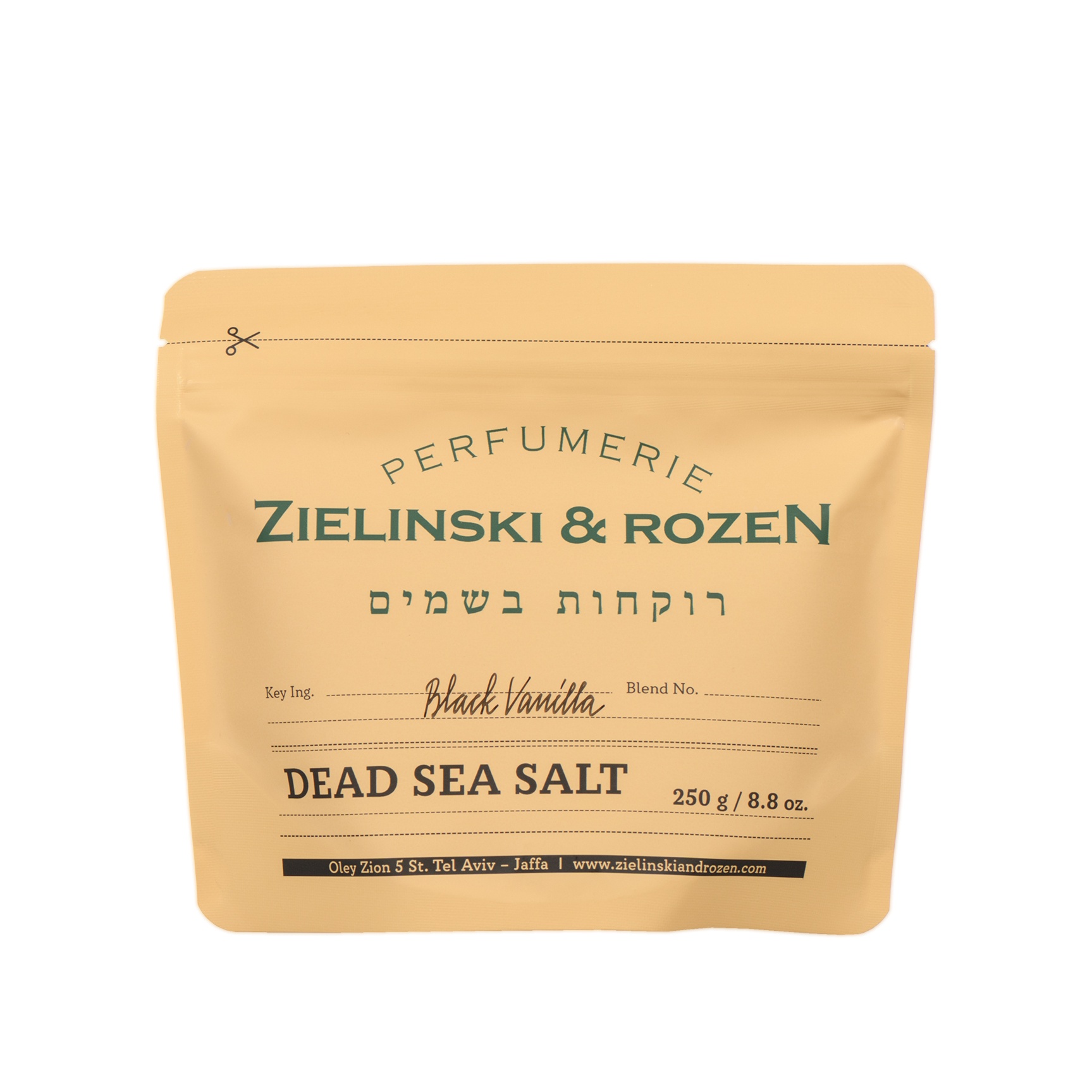 Соль Мертвого моря Черная Ваниль купить в VISAGEHALL