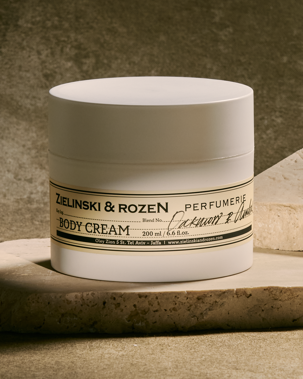 Крем для тела в банке Дубовый мох, Амбра купить в VISAGEHALL