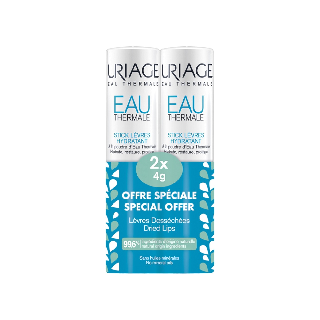 Набор Стик для губ увлажняющий Eau thermale купить в VISAGEHALL