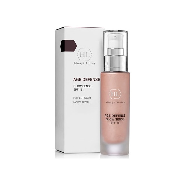 Крем увлажняющий с декоративным эффектом SPF15 Glow Sense Age Defense