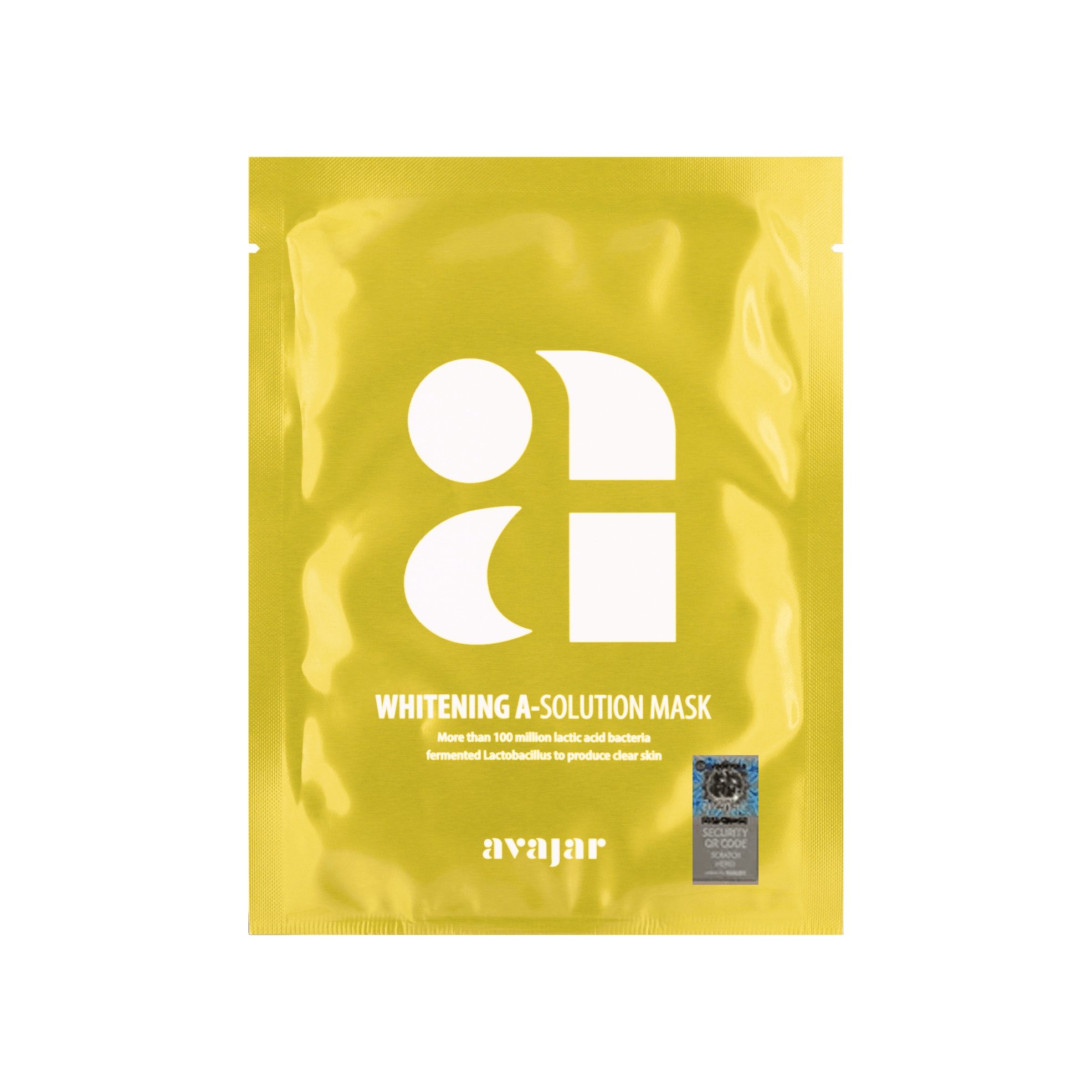 Маска тканевая для лица осветляющая A-Solution Whitening купить в VISAGEHALL