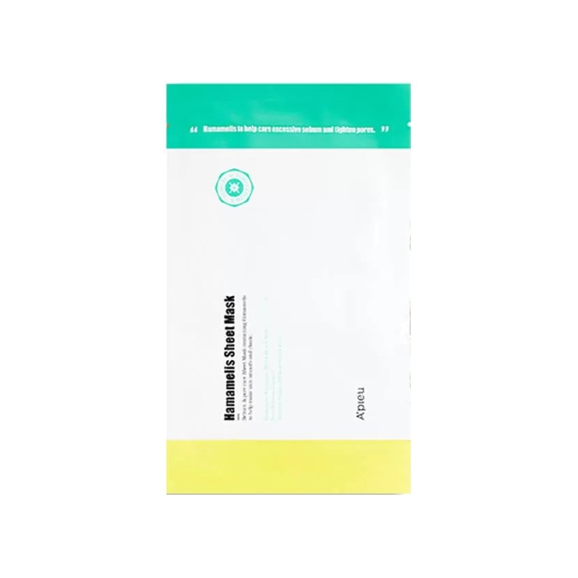 Маска для лица тканевая с гамамелисом Hamamelis Sheet Mask