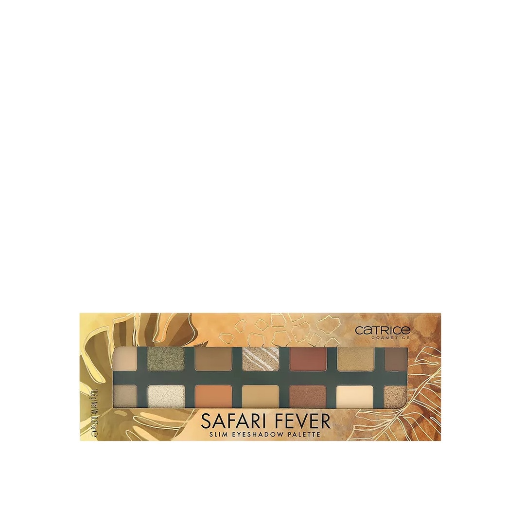 Палетка теней для век Safari Fever Slim Eyeshadow Palette Catrice купить в VISAGEHALL