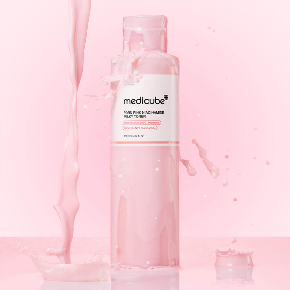 Тонер молочный с PDRN и ниацинамидом Pink Niacinamide Milky Toner купить в VISAGEHALL