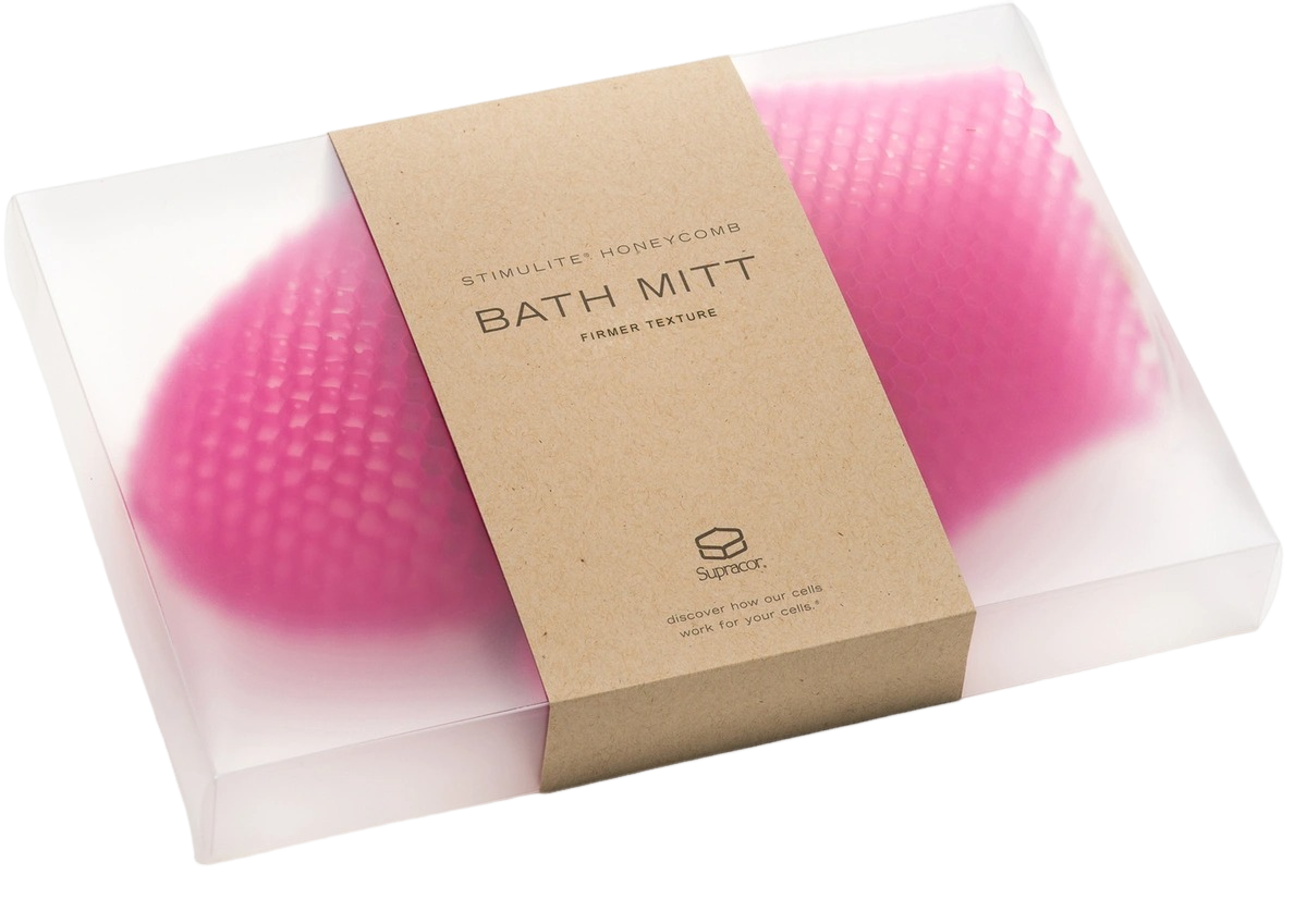 Мочалка-рукавичка для тела пурпурная Bath Mitt Stimulite®  купить в VISAGEHALL