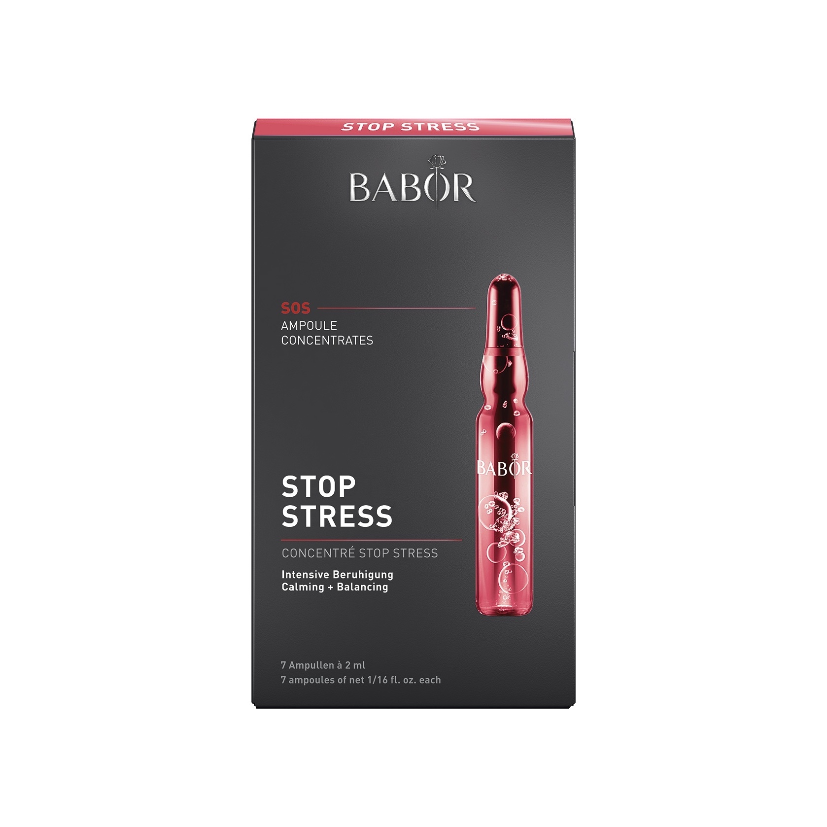 Ампульный концентрат для лица Stop Stress 7х2мл купить в VISAGEHALL