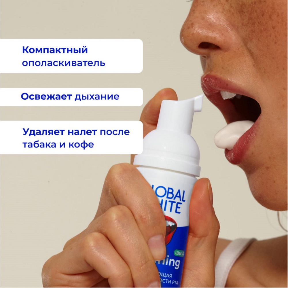 Пенка для зубов отбеливающая купить в VISAGEHALL