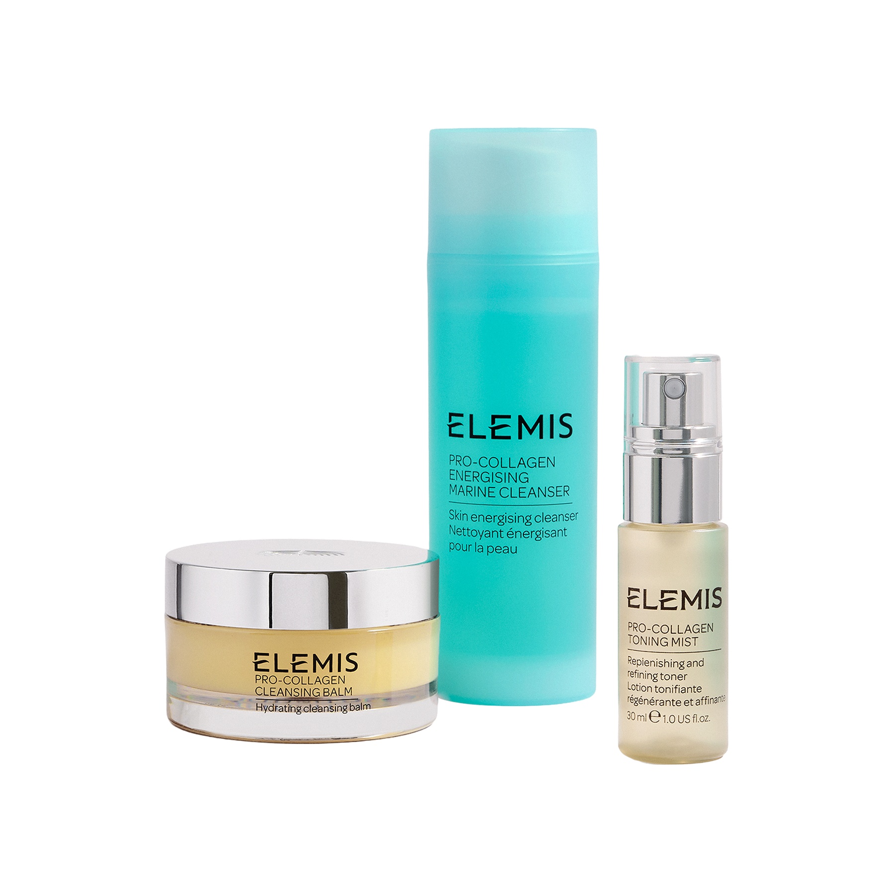 Набор для лица Трио для очищения и тонизирования Pro-Collagen