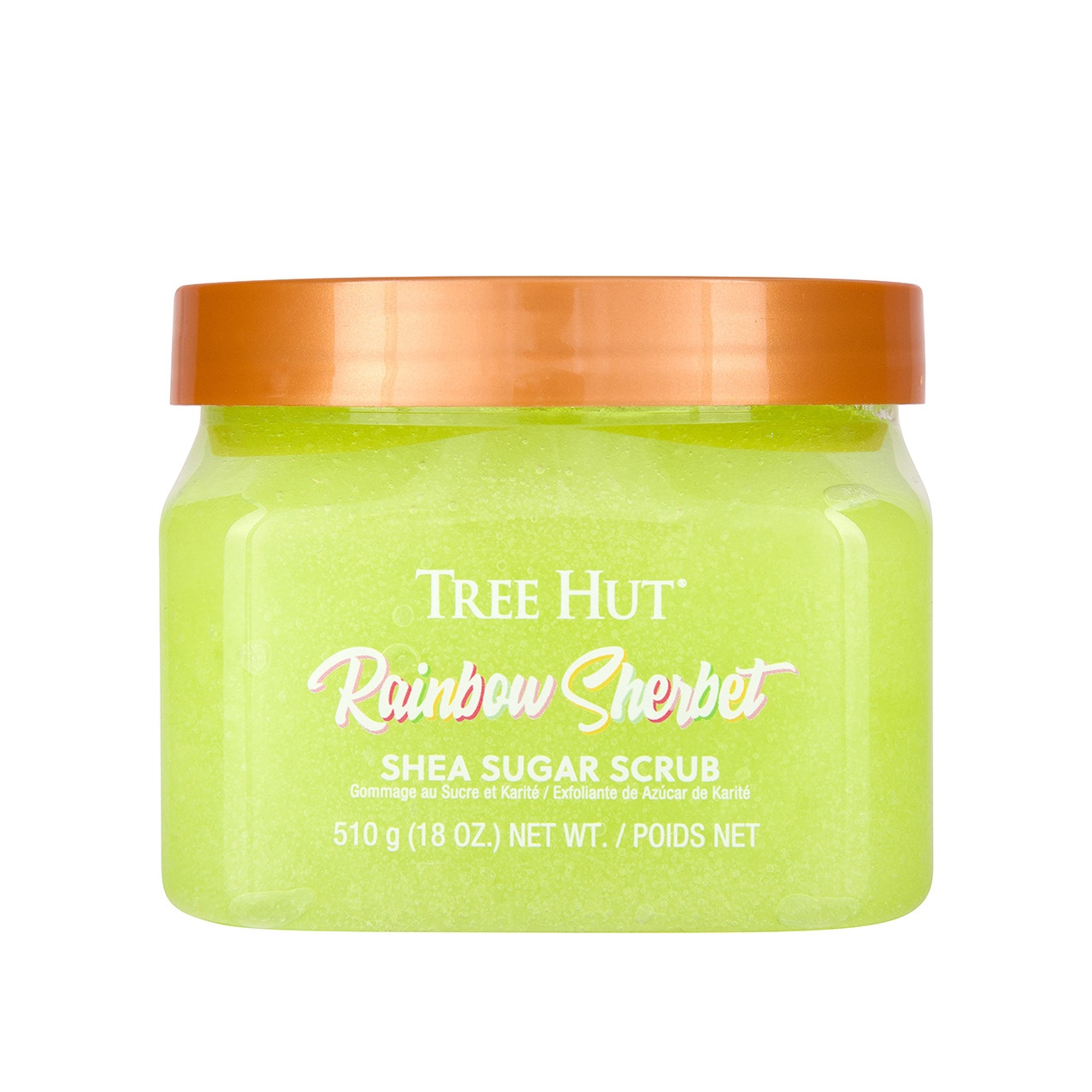 Скраб сахарный для тела с ароматом лимонного щербета Rainbow Sherbet купить в VISAGEHALL