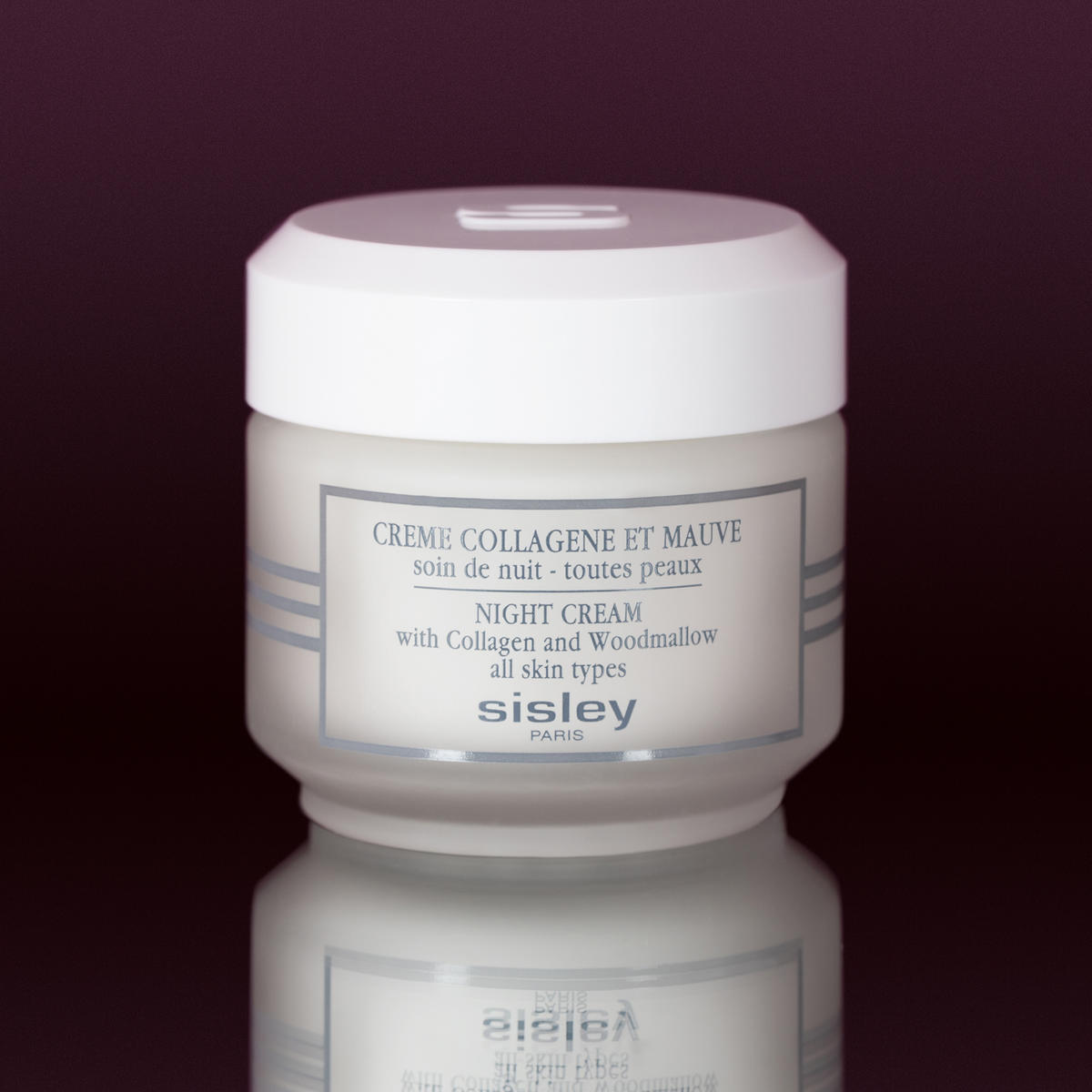 Night Cream with Collagen and Woodmallow Крем ночной с Коллагеном и Мальвой