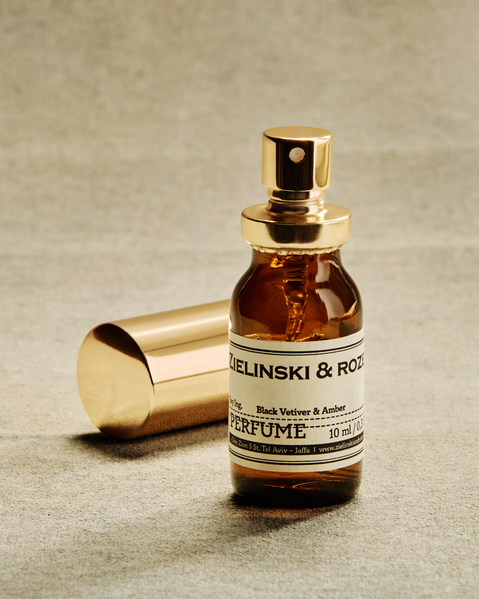 Духи концентрированные Черный ветивер, Амбра купить в VISAGEHALL