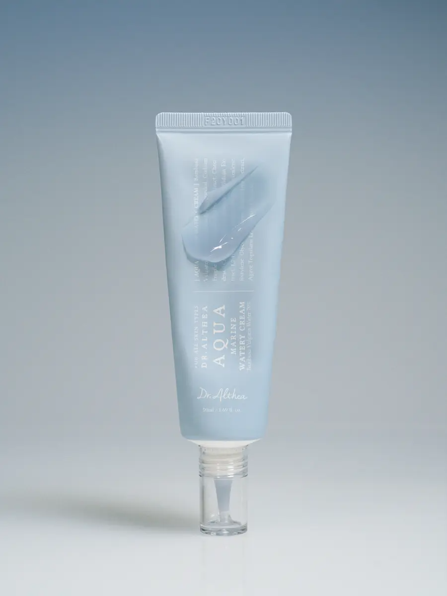 Крем увлажняющий с ПДРН и бамбуковой водой Aqua Marine Watery Cream купить в VISAGEHALL