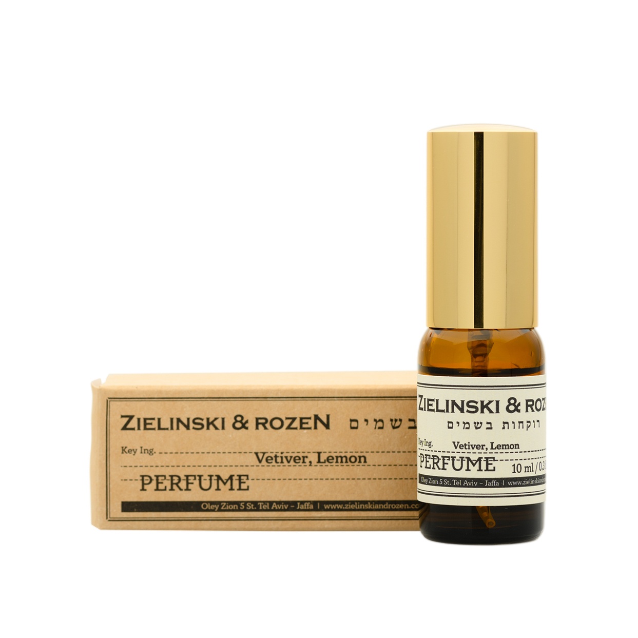 Духи концентрированные Ветивер, Лимон  купить в VISAGEHALL