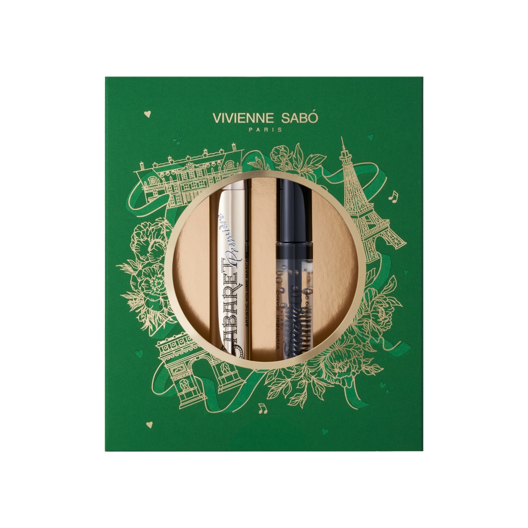 Набор подарочный (тушь "Cabaret premiere" 01" + гель для бровей "Fixateur 02")  купить в VISAGEHALL