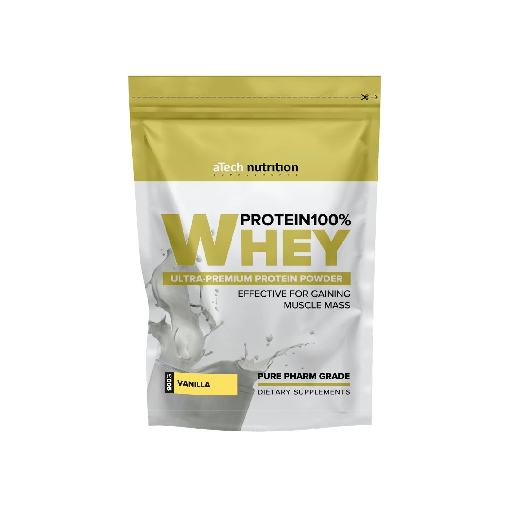 Протеин cывороточный ваниль Whey Protein 100%  купить в VISAGEHALL