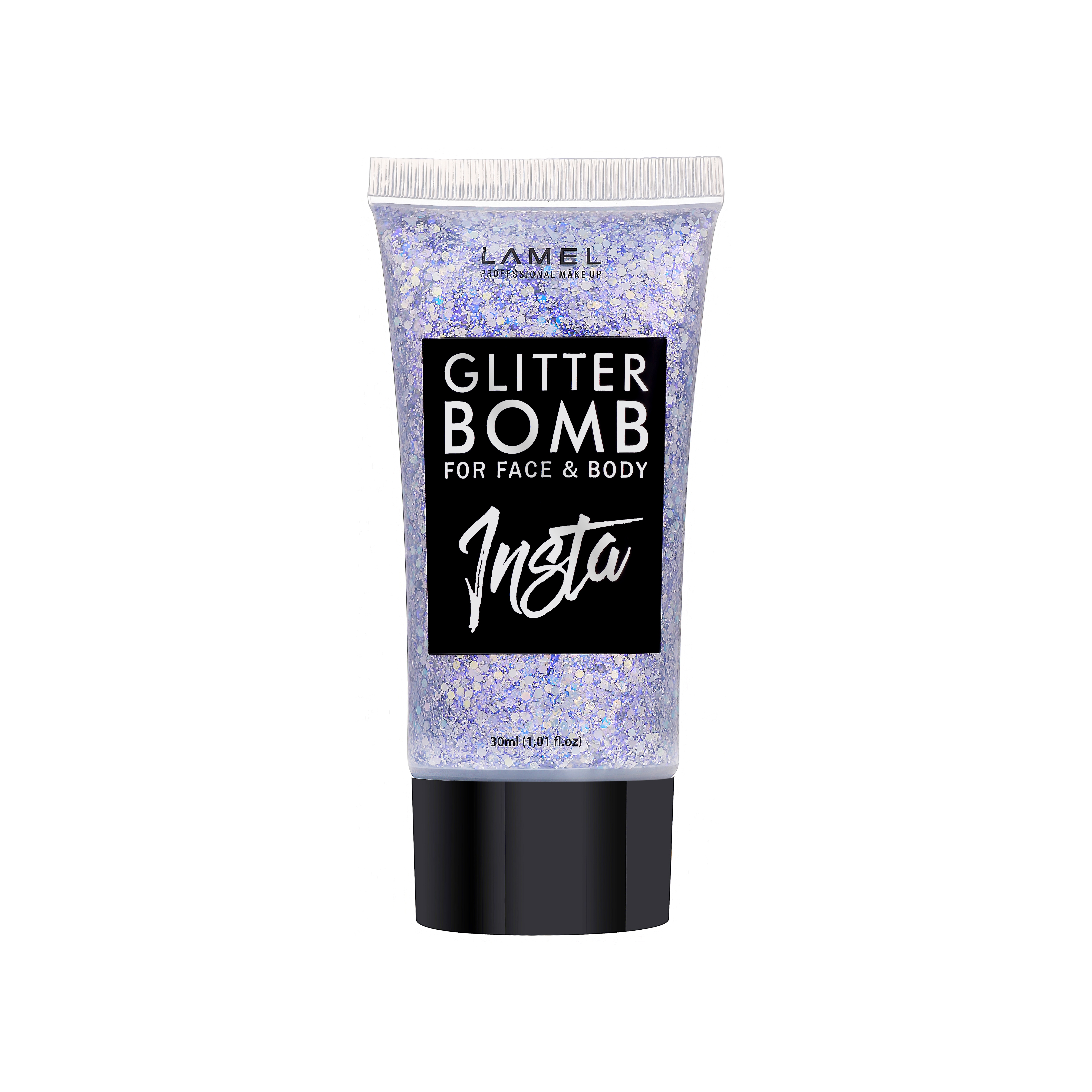 Жидкий глиттер для макияжа Insta Glitter Bomb купить в VISAGEHALL