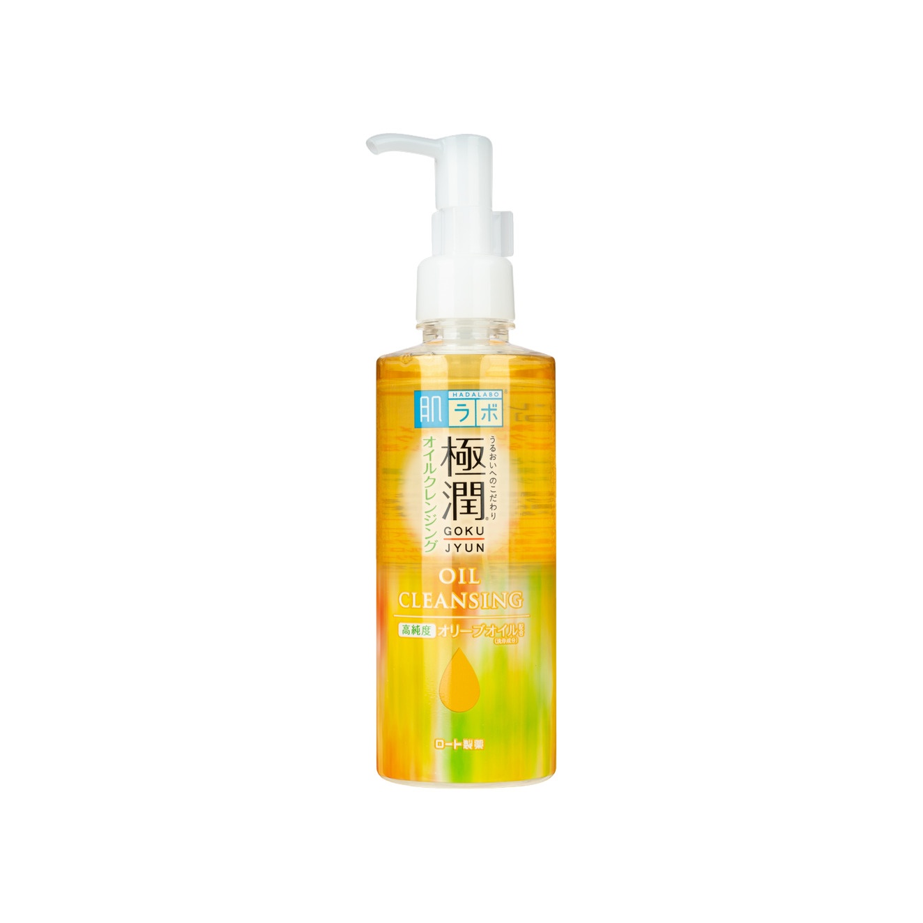 Масло гидрофильное для лица с гиалуроновой кислотой Gokujyun Oil Cleansing  купить в VISAGEHALL