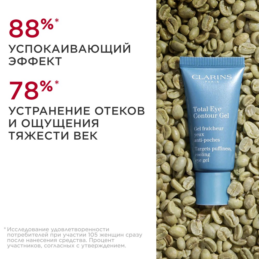 Гель охлаждающий для устранения следов усталости вокруг глаз Total Eye купить в VISAGEHALL