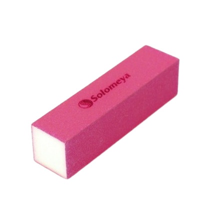 Блок-шлифовщик для ногтей розовый Pink Sanding Block