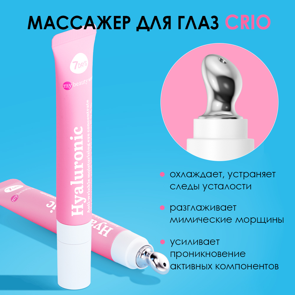 Гель-концентрат для области вокруг глаз увлажняющий аnti-age Hyaluronic My Beauty Week купить в VISAGEHALL