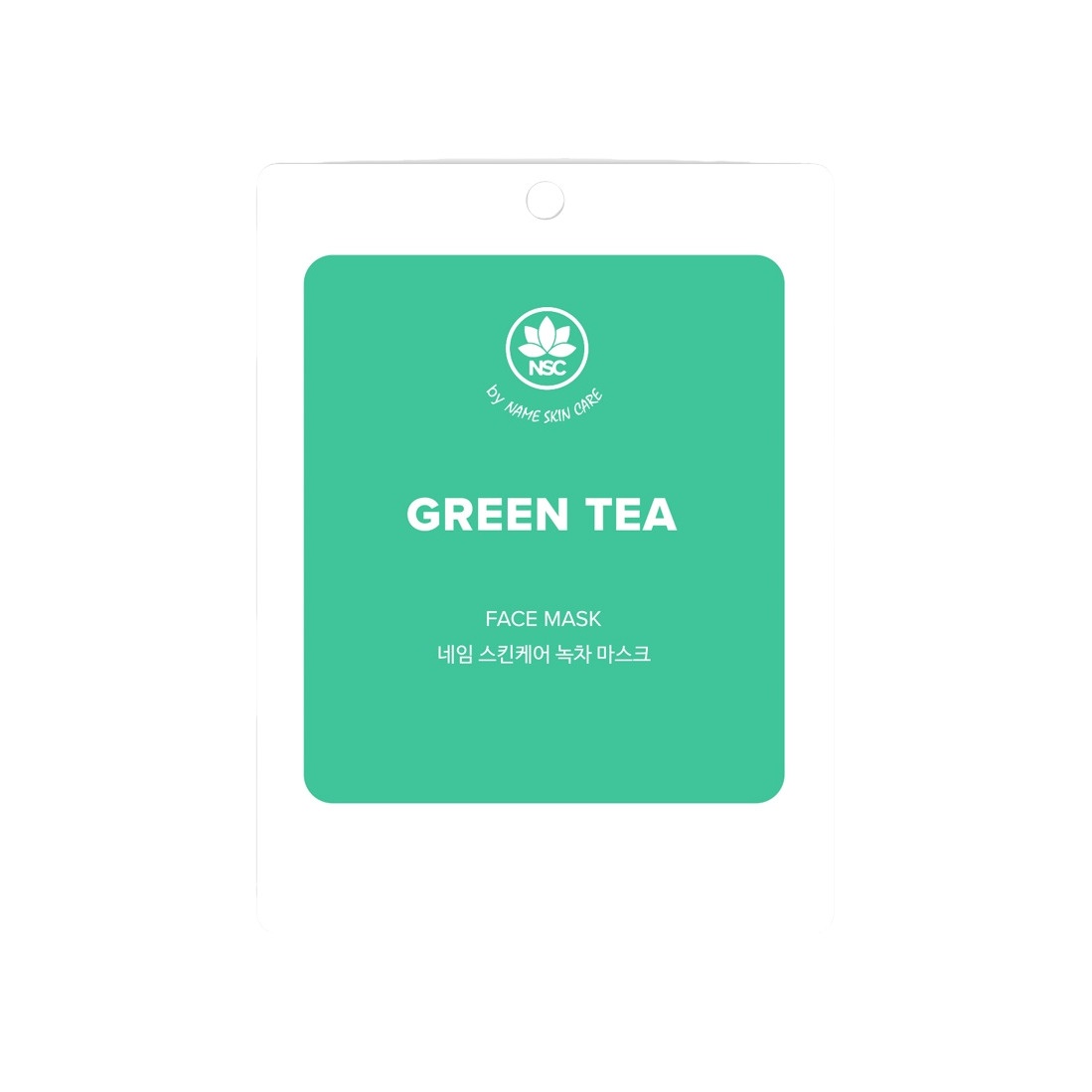 Маска тканевая для лица Green tea купить в VISAGEHALL