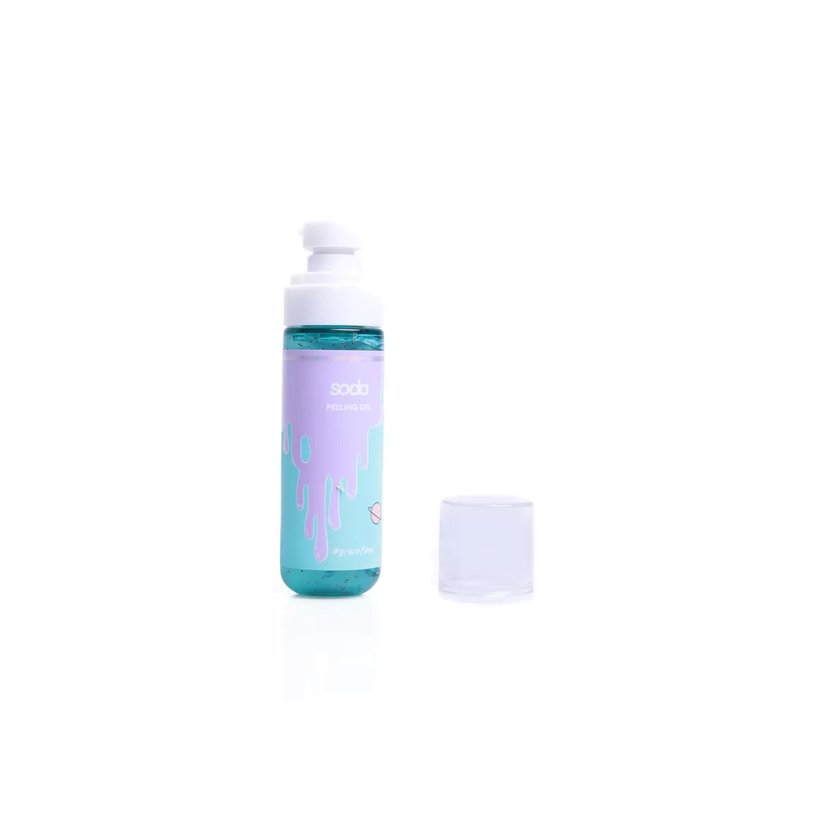 Гель для очищения лица Peeling Gel #graceface купить в VISAGEHALL
