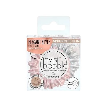 Резинка-браслет для волос Sprunchie Slim Bella Chrome