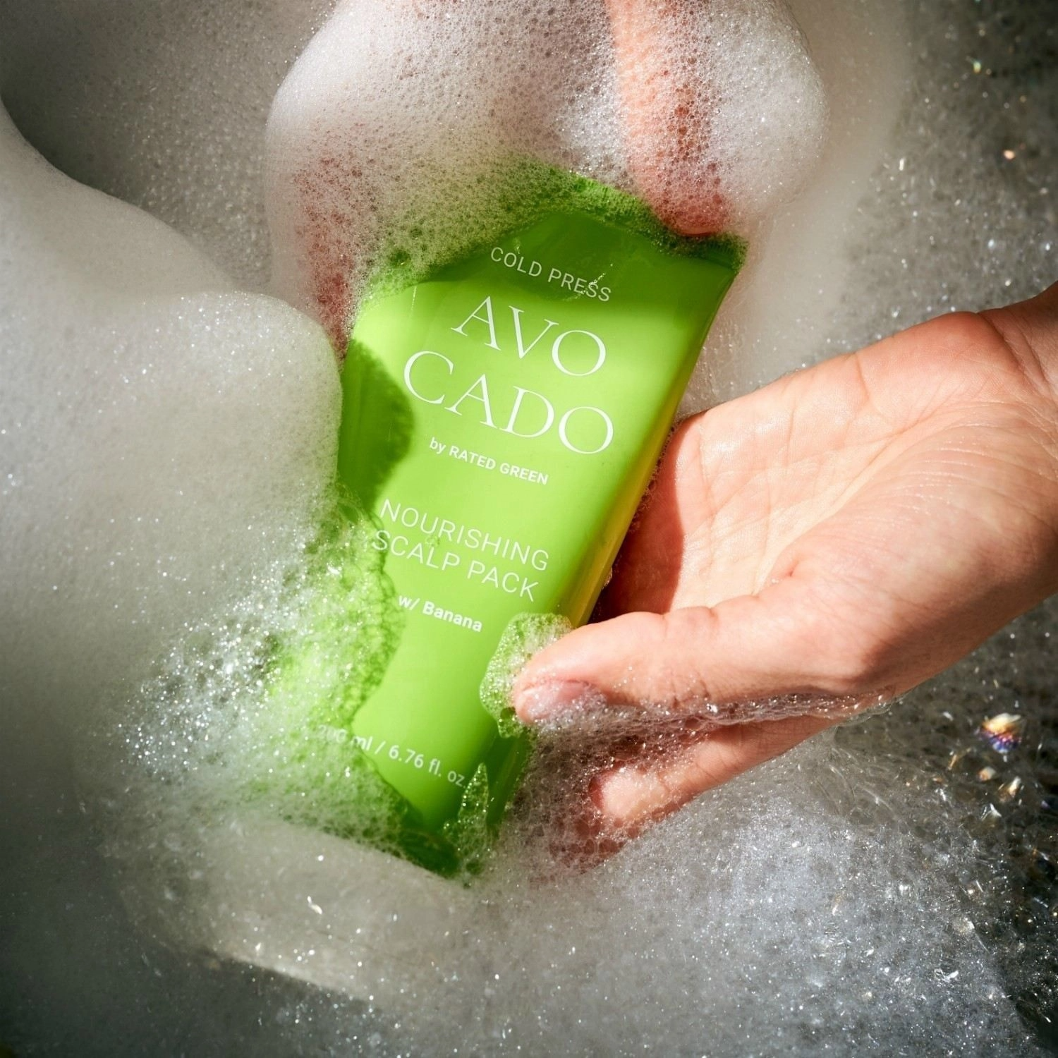 Маска для кожи головы с маслом авокадо и экстрактом банана купить в VISAGEHALL