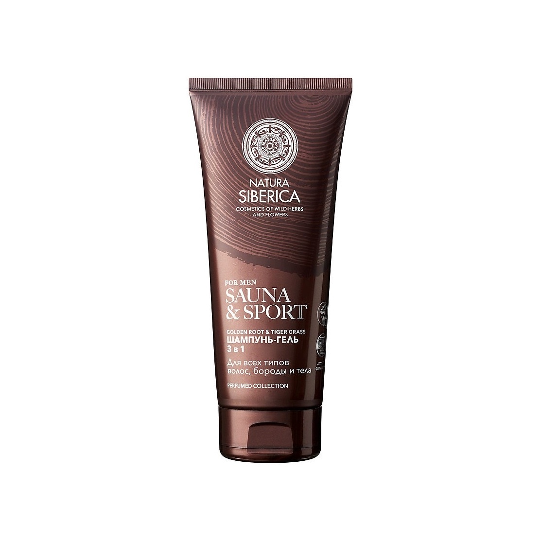 Шампунь-гель 3 в 1 для волос, бороды и тела Sauna & Sport for Men купить в VISAGEHALL