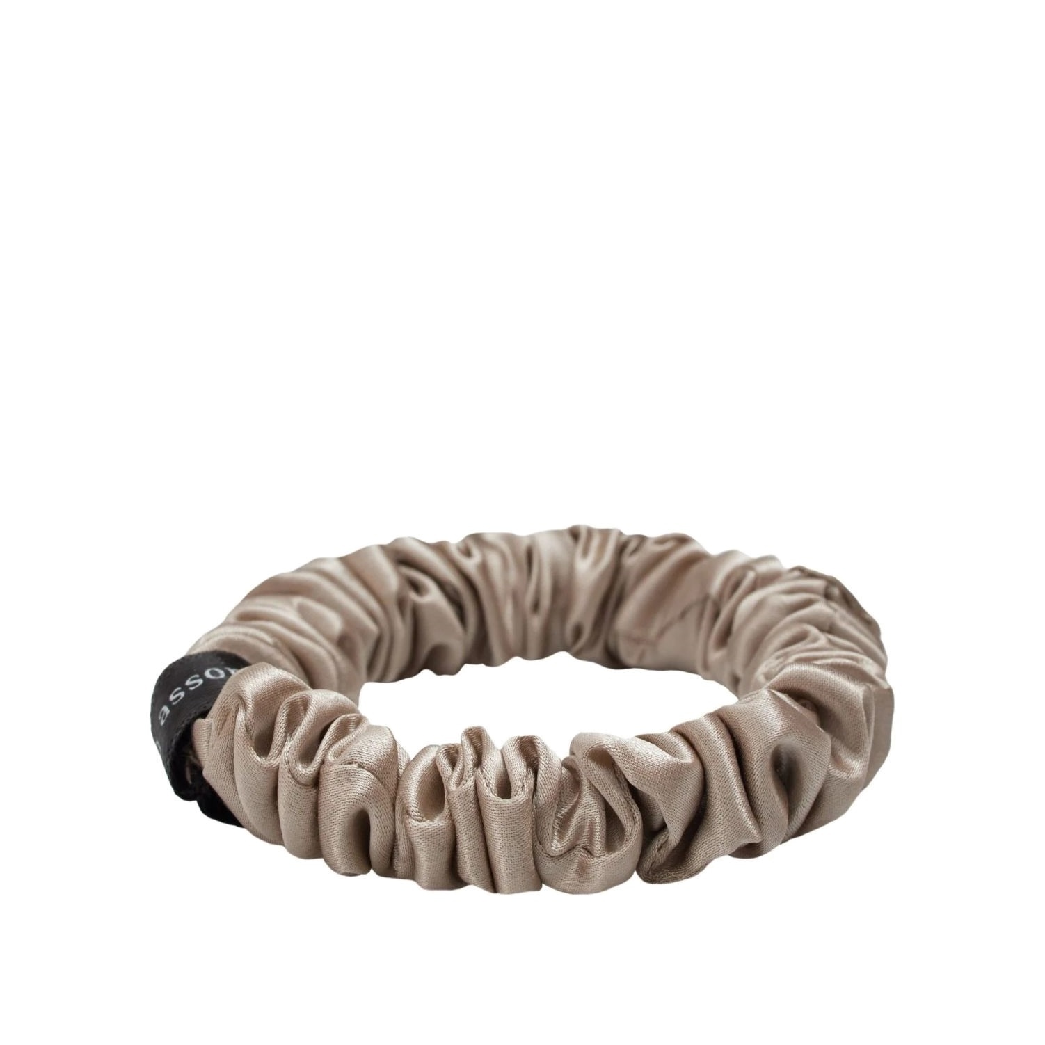 Шелковая резинка для волос Кремовая S купить в VISAGEHALL