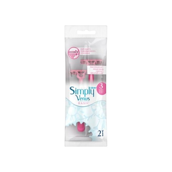 Станки одноразовые Simply Venus 3 Basic
